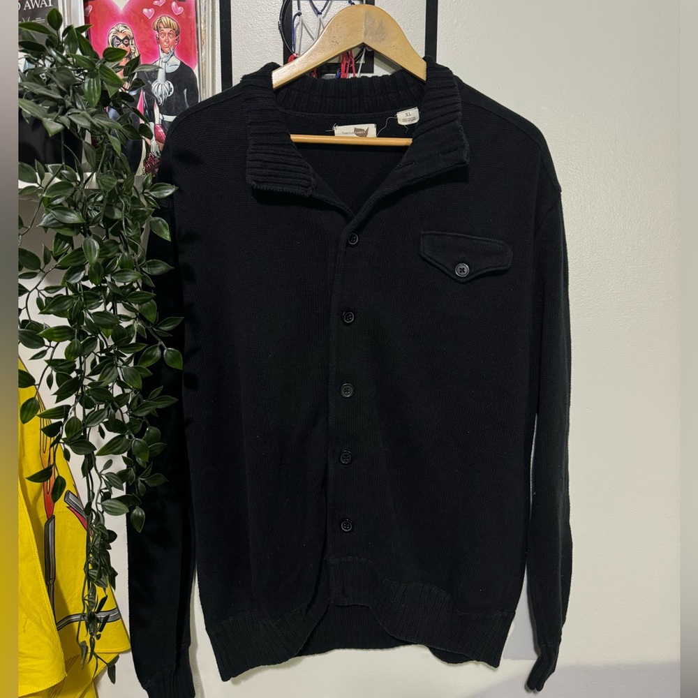 Vintage black cardigan